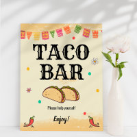 Tacos Bar Poster