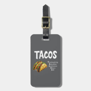 TACOS Gebet Gepäckanhänger