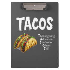 TACOS Gebet-Zwischenablage Klemmbrett