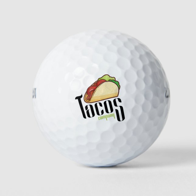 Tacos Golfball (Vorderseite)