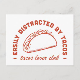 Tacos Liebhaber Postkarte