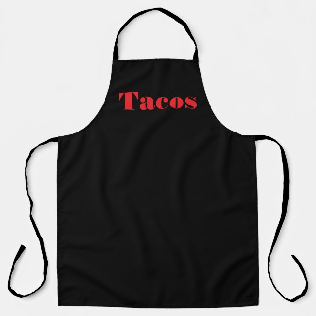 TACOS-Logo Schürze (Vorderseite)