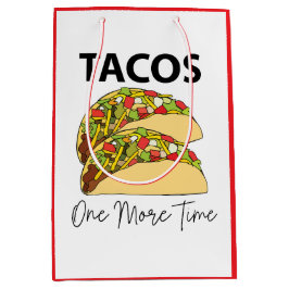 Tacos noch einmal mexikanisches Ernährungstadium Mittlere Geschenktüte