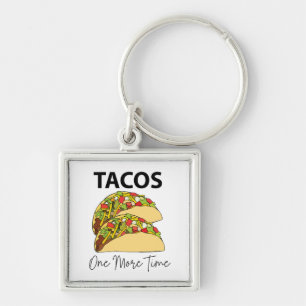 Tacos noch einmal mexikanisches Ernährungstadium Schlüsselanhänger