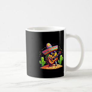 Tacos Playing Guitar Funny Cinco De Mayo Kaffeetasse