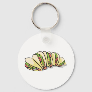 Tacos Schlüsselanhänger
