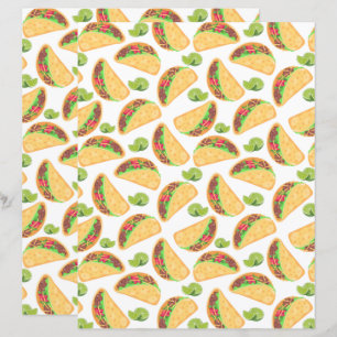 Tacos Scrapbook-Papier