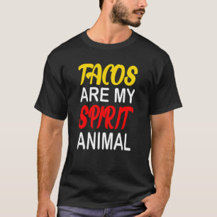 Tacos sind mein Geist Animal Mexico Food Cinco de  T-Shirt