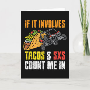 Tacos & SxS Four Wheeler Quad Geländefahrzeug UTV  Karte