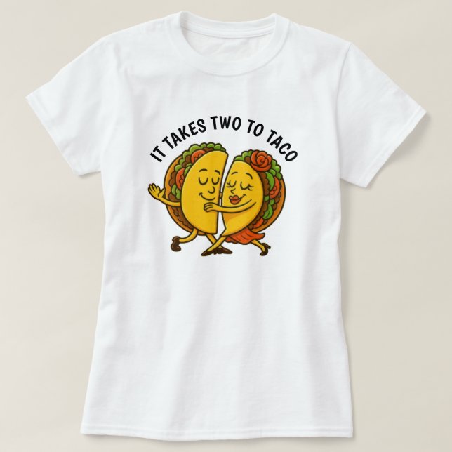 Tacos Tancing T-Shirt (Design vorne)