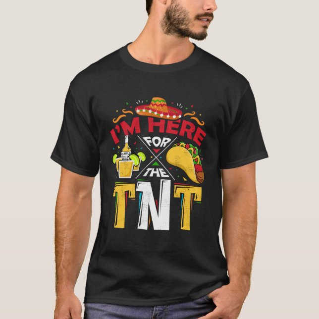 Tacos & Tequila Cinco De Mayo Mexican Fiesta 5 De  T-Shirt (Vorderseite)