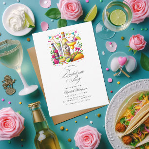 Tacos & Tequila Fiesta Bachelorette Bash Einladung