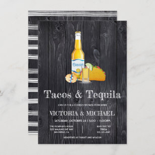 Tacos & Tequila Paare Showlobby Party Einladung