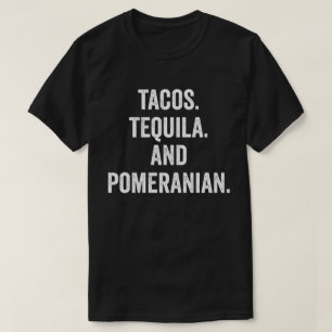 Tacos Tequila und Spitz T-Shirt