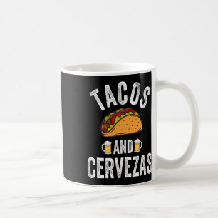 Tacos und Cervezas Shirt Funny Cinco de Mayo Mexic Kaffeetasse