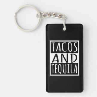 Tacos und Tequila Schlüsselanhänger