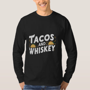 Tacos und Whiskey Lover Mexiko Food Mexico Cinco T-Shirt