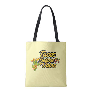 Tacos vor Vatos Tragetasche