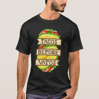 Tacos vor Vatos Valentinstag Taco T-Shirt