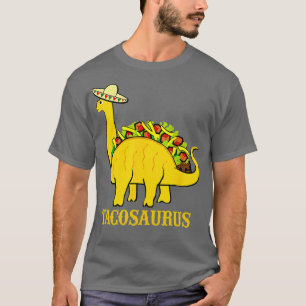 Tacosaurus Cinco de Mayo Funny Taco Dinosaur Gesch T-Shirt