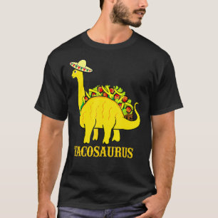 Tacosaurus Cinco De Mayo Funny Taco Dinosaurier 2 T-Shirt