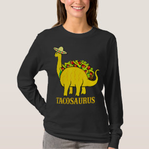 Tacosaurus Cinco De Mayo Funny Taco Dinosaurier 3 T-Shirt