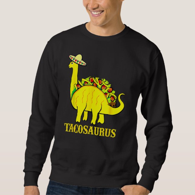 Tacosaurus Cinco De Mayo Shirt Funny Taco Dinosaur (Vorderseite)