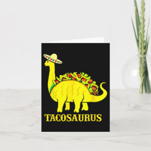 Tacosaurus Cinco De Mayo-Shirt Lustiger Taco-Dinos Karte