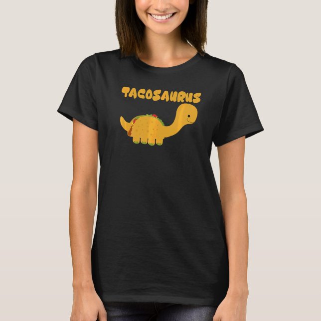 Tacosaurus Cool Kostüm Taco Rex Dinosaurier 1 T-Shirt (Vorderseite)