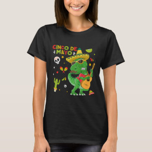 Tacosaurus Rex Cinco De Mayo Kleinkind Boy Dinosau T-Shirt