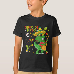 Tacosaurus Rex Cinco De Mayo Kleinkind Boy Dinosau T-Shirt
