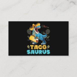 Tacosaurus Shirt Kid Taco Cinco de Mayo Kid Dinosa Visitenkarte