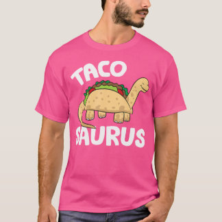 Tacosaurus Süßer Dinosaurier Mexikanischer Taco T-Shirt