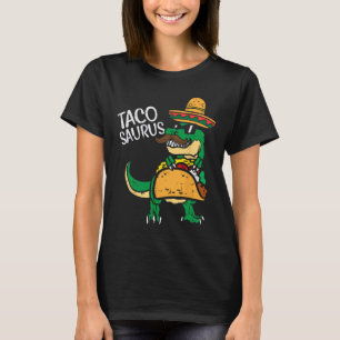 Tacosaurus Taco Dino Trex Cinco De Mayo Kinder Tod T-Shirt