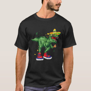 Tacosaurus Tex Funny Cinco De Mayo Dino T-Shirt