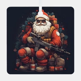 Tactic Santa Claus Urlaub Ornament Aus Metall