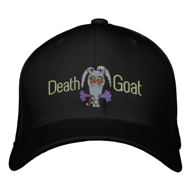 Tactical Cap Death Goat Bestickte Kappe (Vorderseite)