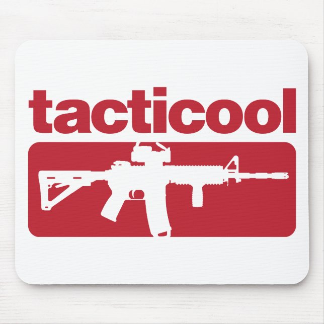 Tacticool - Rot Mousepad (Vorne)