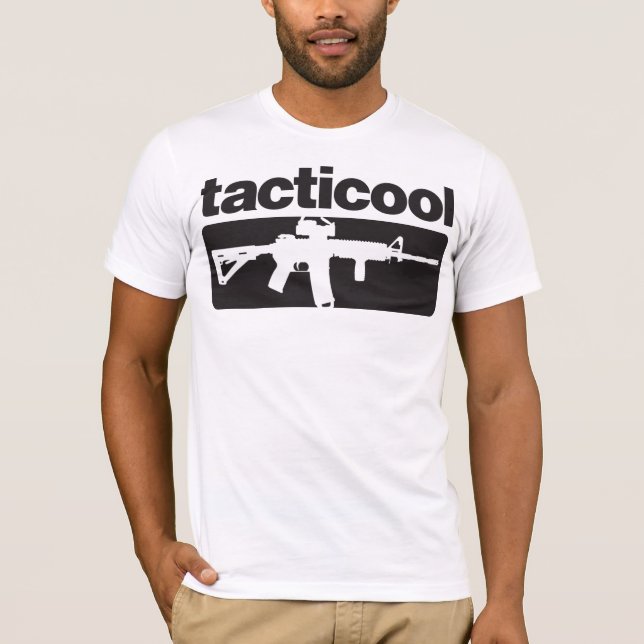Tacticool - Schwarzes T-Shirt (Vorderseite)