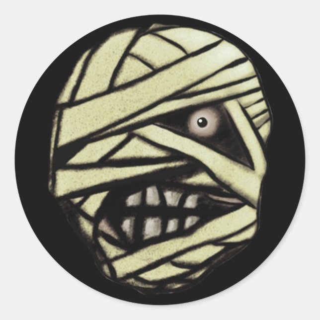 Tad Bandha die Mummy Stickers (Vorderseite)