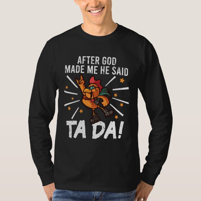 TaDa Chicken Rock T-Shirt (Vorderseite)