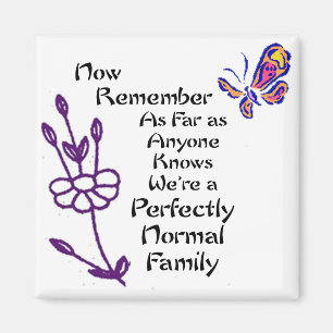 Tadellos normale Familie Magnet