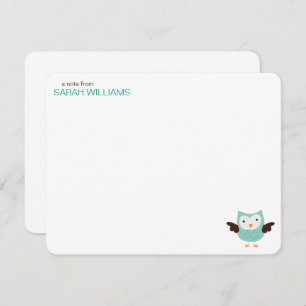 Tadellose grüne Eulen-Kinder danken Ihnen Einladung