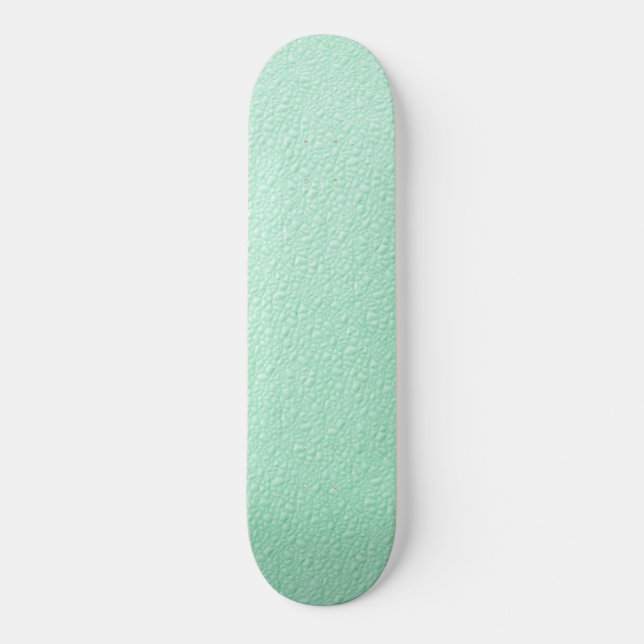 Tadellose grüne modische Pastellfarben Skateboard (Vorderseite)