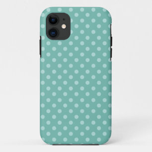 Tadellose grüne Tupfen-modernes Muster PD004 Case-Mate iPhone Hülle