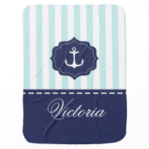 Tadelloser Marine-Blau-Anker-nautischindividueller