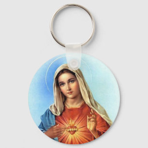 Tadelloses Herz Mary Schlüsselanhänger