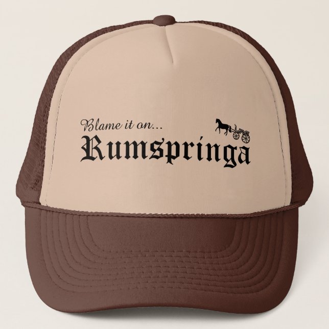 tadeln Sie es auf rumspringa Truckerkappe (Vorderseite)