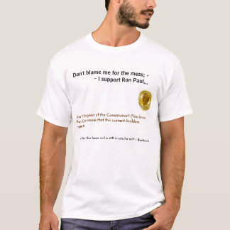 Tadeln Sie mich nicht für die Verwirrung in DC… T-Shirt