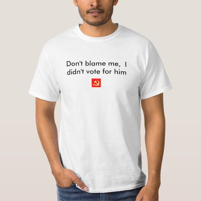 Tadeln Sie mich nicht T-Shirt (Vorderseite)